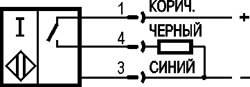 Схема подключения ISN HSC0B-31P-2,5-LS402